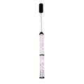 CORTE lampa wisząca czarny matowy 18W LED 3000K klosz bezbarwny