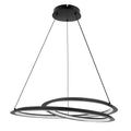 CALLAS lampa wisząca czarny 32W LED 3000, 4500, 6500K osłonka biała
