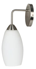 lampa modus kinkiet 1x60W E27 nikiel mat