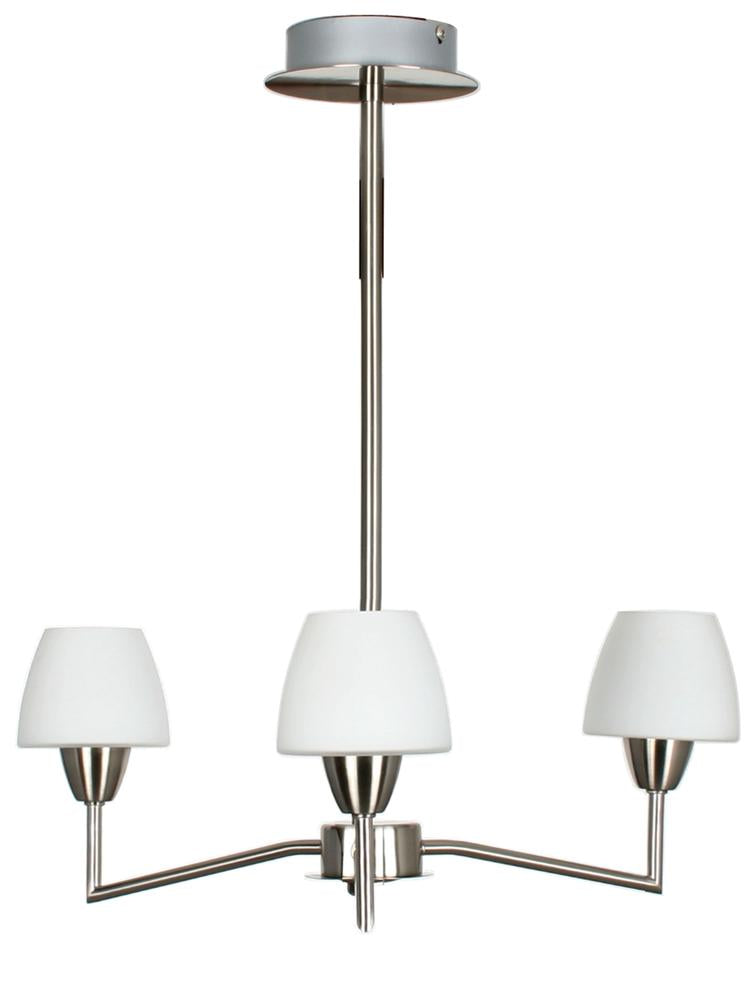 TOGO lampa wisząca 3x40W G9 nikiel mat promocja