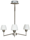 TOGO lampa wisząca 3x40W G9 nikiel mat promocja