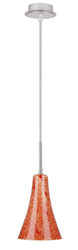 RUFI lampa wisząca 1x40 w E14 chrom/satyna nikiel