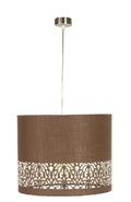 ARABESCA lampa wisząca 33x33x24 1x60W E27 brąz (abażur 77-19274 z zawiesiem 85-10608)