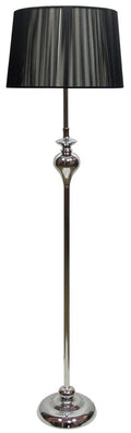 GILLENIA lampa podłogowa 1x60W E27 czarna