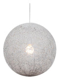 CARUBA lampa wisząca 1x60W E27 biały 50