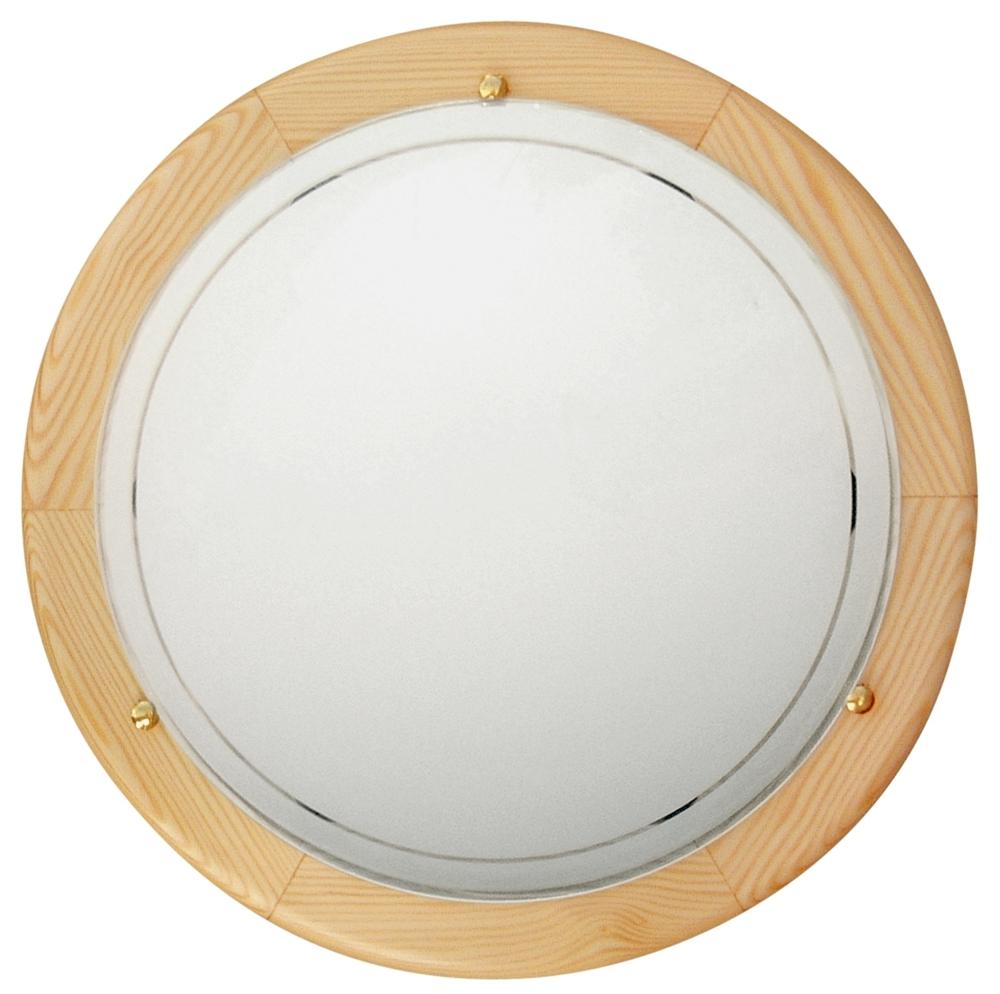 1030 lampa sufitowa plafon30 drewno standard 1x60W E27 sosna
