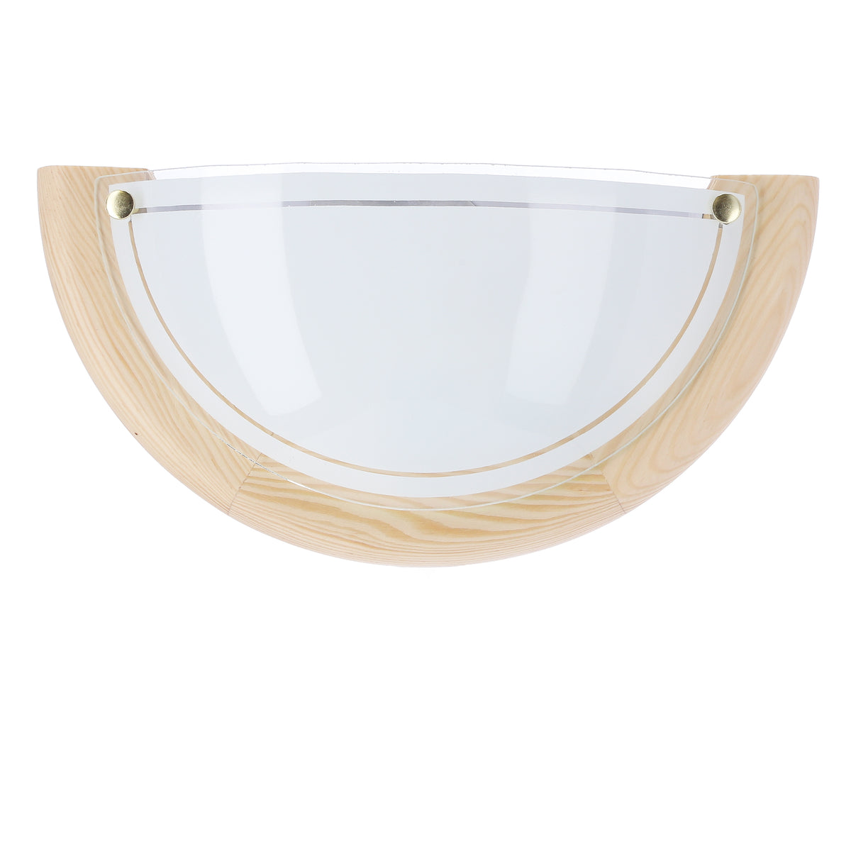 1030 lampa sufitowa plafon1/2 drewno standard 1x60W E27 sosna