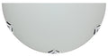 SARA lampa sufitowa plafon1/2 300 chrom/satyna 1x60W