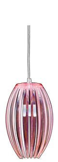 ABUKO lampa wisząca 1x60W E27 różowy mały