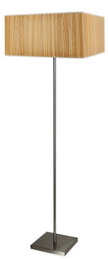 CAJMAN lampa podłogowa 1x60W E27 40x40 cm kwadrat+abażur o tym samym indeksie