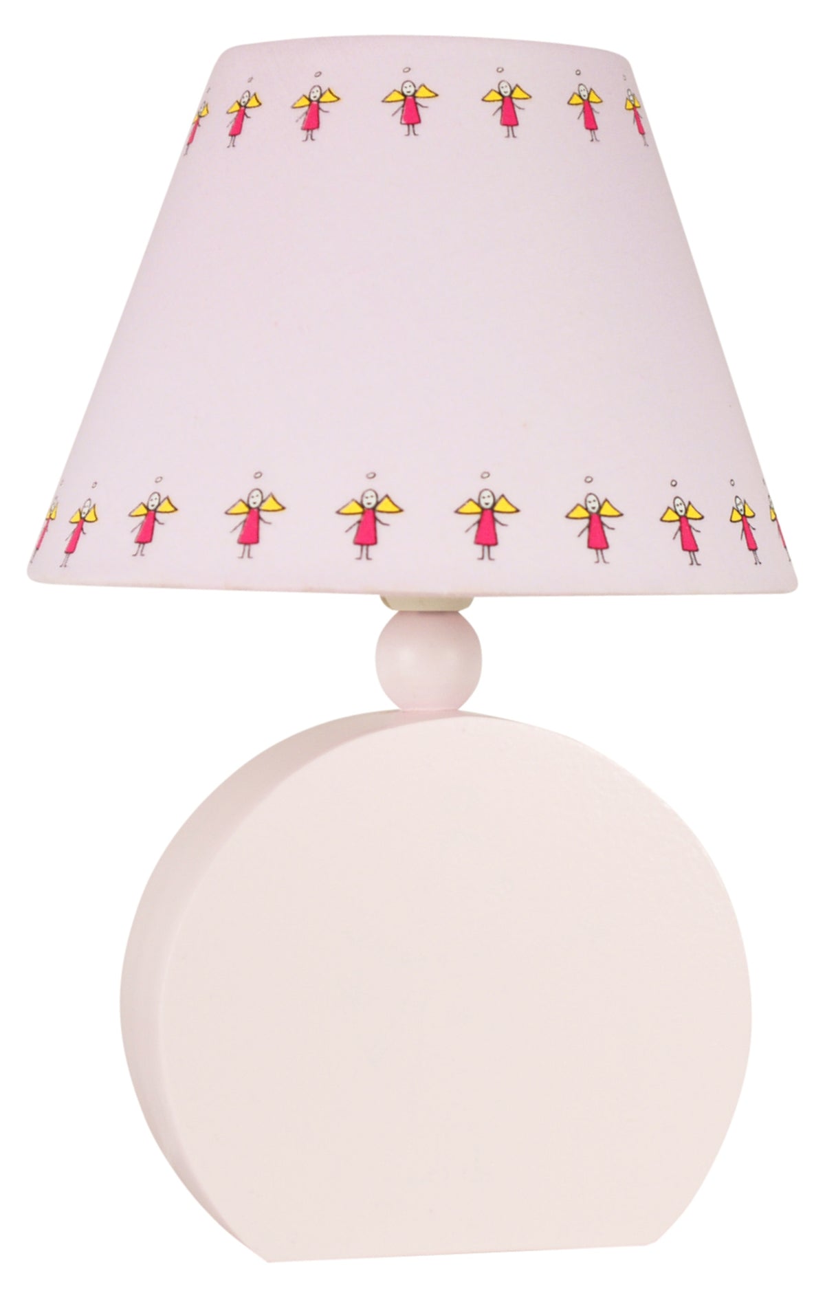 OFELIA lampka gab. mdf 1x40W E14 różowa