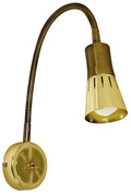 ARENA lampa kinkiet wysięgnik 1*40W r50 E14 złoto patyn