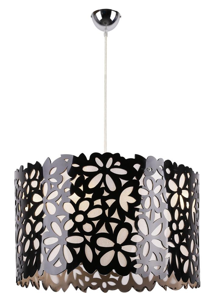 SIMONA 2 lampa wisząca 40x120 3x40W E14 czarny