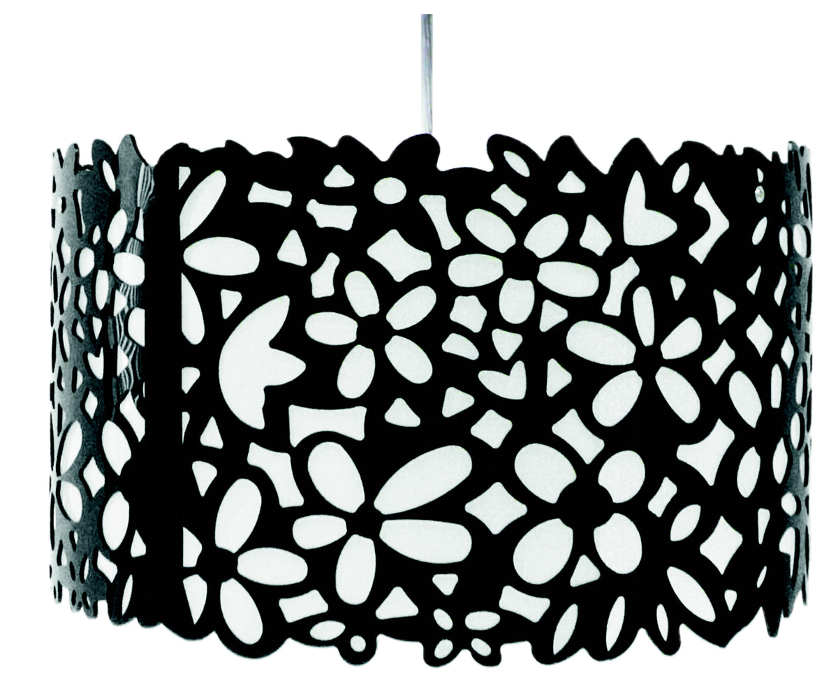 SIMONA 2 lampa wisząca 40x120 3x40W E14 czarny