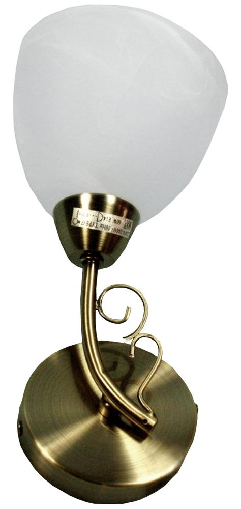 lampa barba kinkiet 1x40W E14 patyna