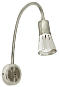 ARENA lampa kinkiet wysięgnik 1*40W r50 E14 nikiel mat