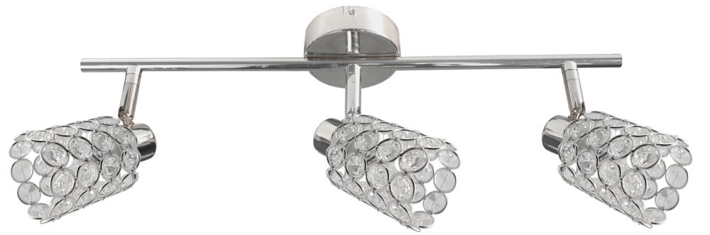 YORK lampa sufitowa listwa 3x40W G9 chrom