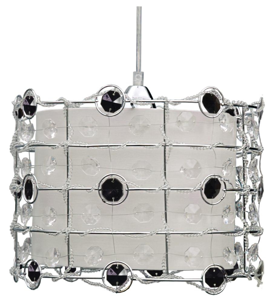 SENECA lampa wisząca 30 1x40W E27 czarny + linka 85-10523