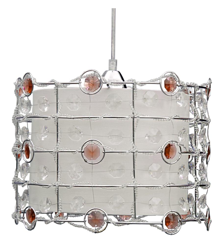 SENECA lampa wisząca 30 1x40W E27 amber + linka 85-10523