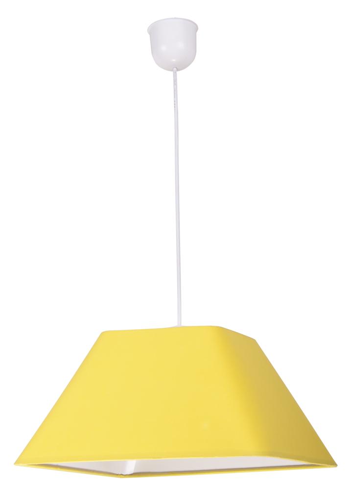 ROBIN lampa wisząca 35 1x60W E27 żółty promo (abażur 77-01771+linka 85-89369)