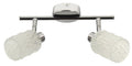 lampa trans listwa 2x40W G9 chrom