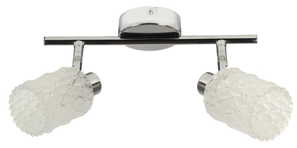 lampa trans listwa 2x40W G9 chrom