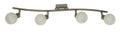 ALABASTER lampa sufitowa listwa 4x40W G9 satyna+chrom