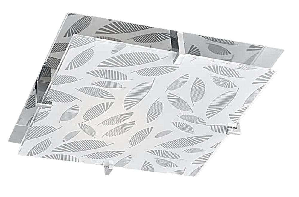 FIKUS lampa sufitowa plafon 30x30 1x60W E27 chrom