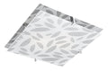 FIKUS lampa sufitowa plafon 36x36 2x60W E27 chrom
