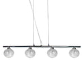 SPHERE lampa wisząca 4x40W G9 chrom