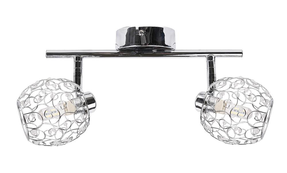 HORUS lampa sufitowa listwa 2x40W G9 chrom