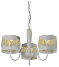 ANTONIO lampa wisząca 3x60W E27 biały