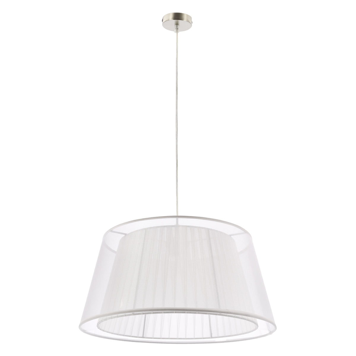 CHARLIE lampa wisząca 45 1x60W E27 biały