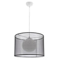 CHICAGO lampa wisząca 37 1x60W E27 czarny