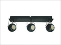 TONY lampa sufitowa listwa 3x3W LED GU10 czarny matowy