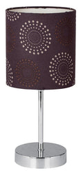 EMILY lampa gabinetowa 1x40W E14 brązowa