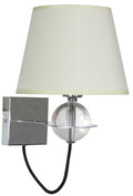 TESORO lampa kinkiet 1x40W E14 kremowy jasny