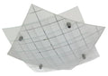 DUBLOS lampa sufitowa plafon 31x31 1x9W LED