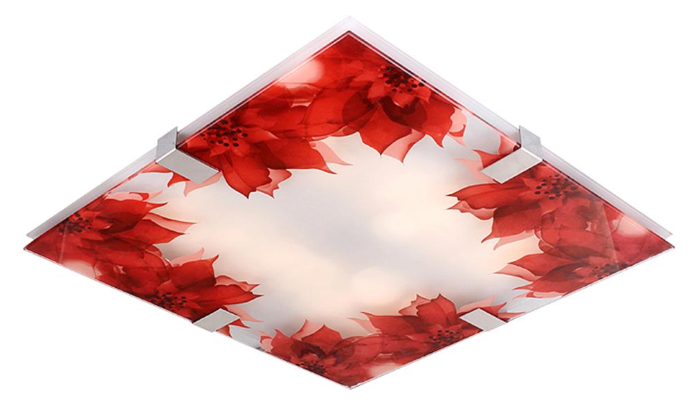 RAPSODY lampa sufitowa plafon 40x40 3x50W E27 kwadrat