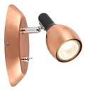 CROSS lampa kinkiet 1x50W GU10 miedziany