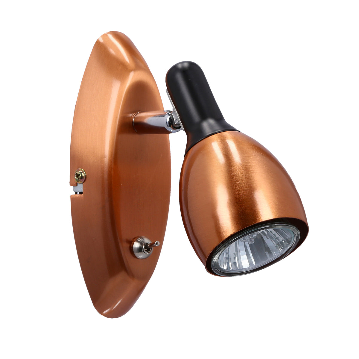 CROSS lampa kinkiet 1x50W GU10 miedziany
