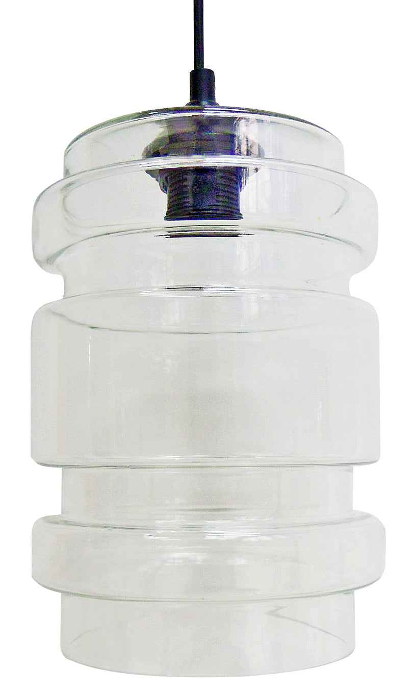 lampa wisząca decorado 18 1x60W E27 klosz bezbarwny