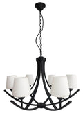 LONDYN lampa wisząca 6x60W E27 czarny