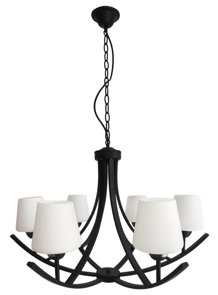 LONDYN lampa wisząca 6x60W E27 czarny