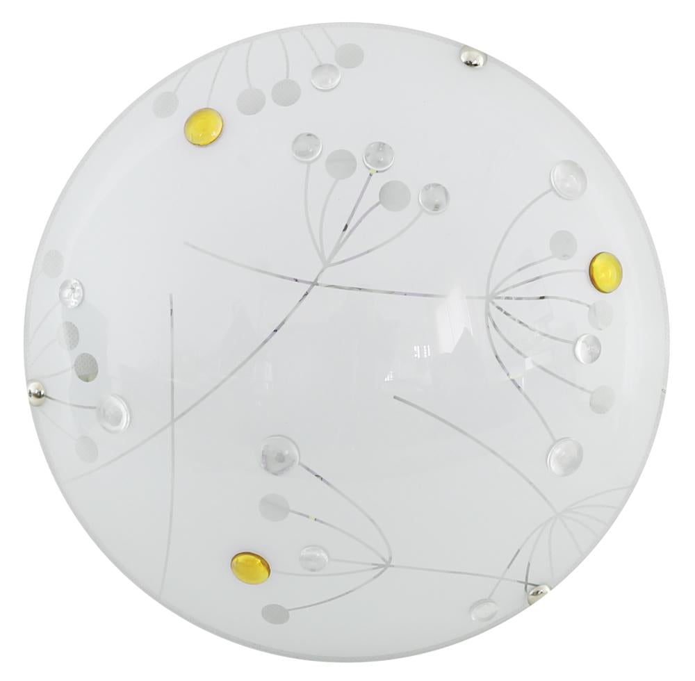 FLORAL lampa sufitowa plafon 30 1x10W LED 6500k amber