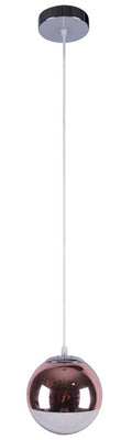 GAZE lampa wisząca 20 1x60W E27 różowo złoty