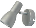 PICARDO lampa kinkiet 1x40W E14 szaro srebrny
