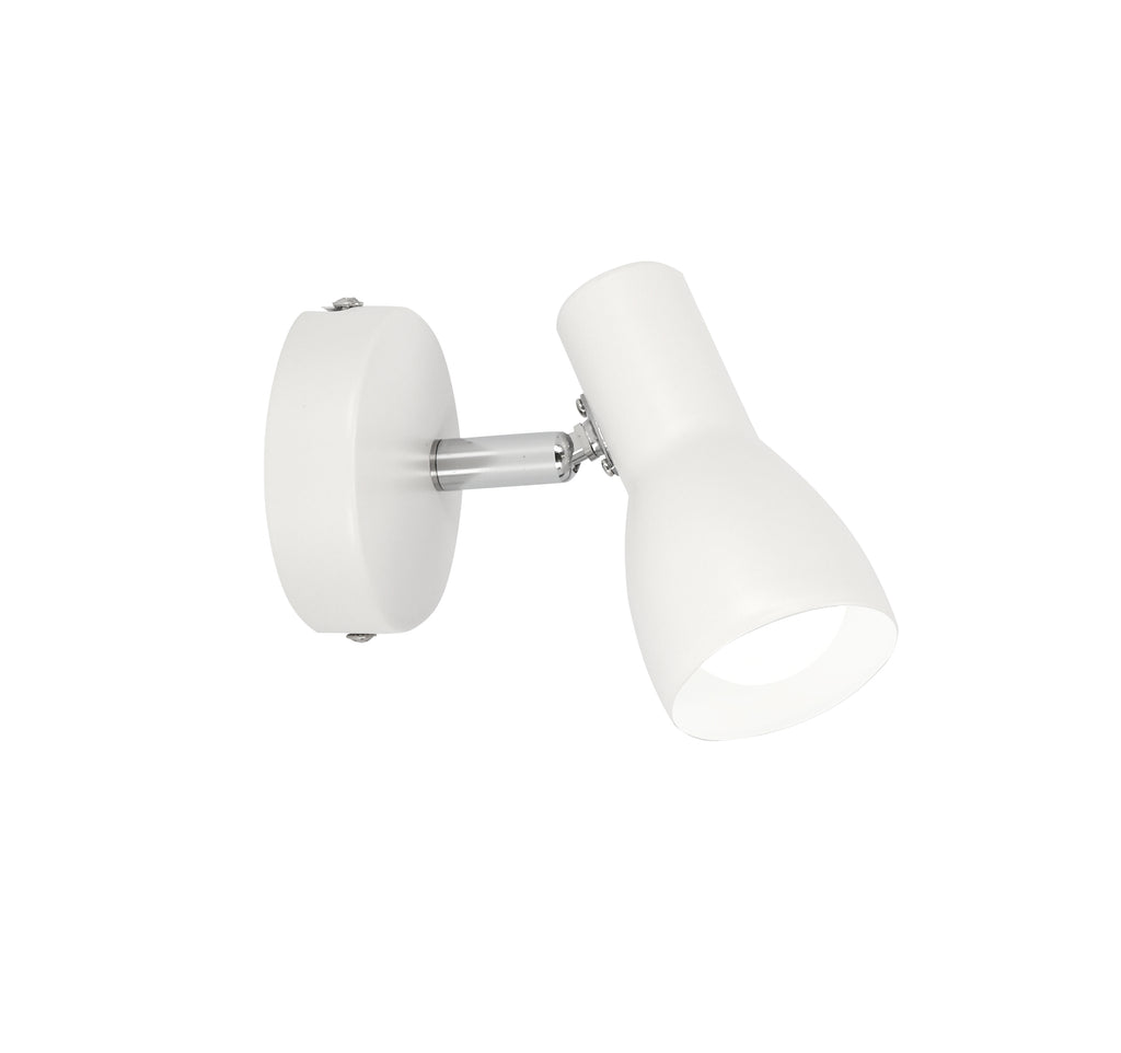 PICARDO lampa kinkiet 1x40W E14 biały mat