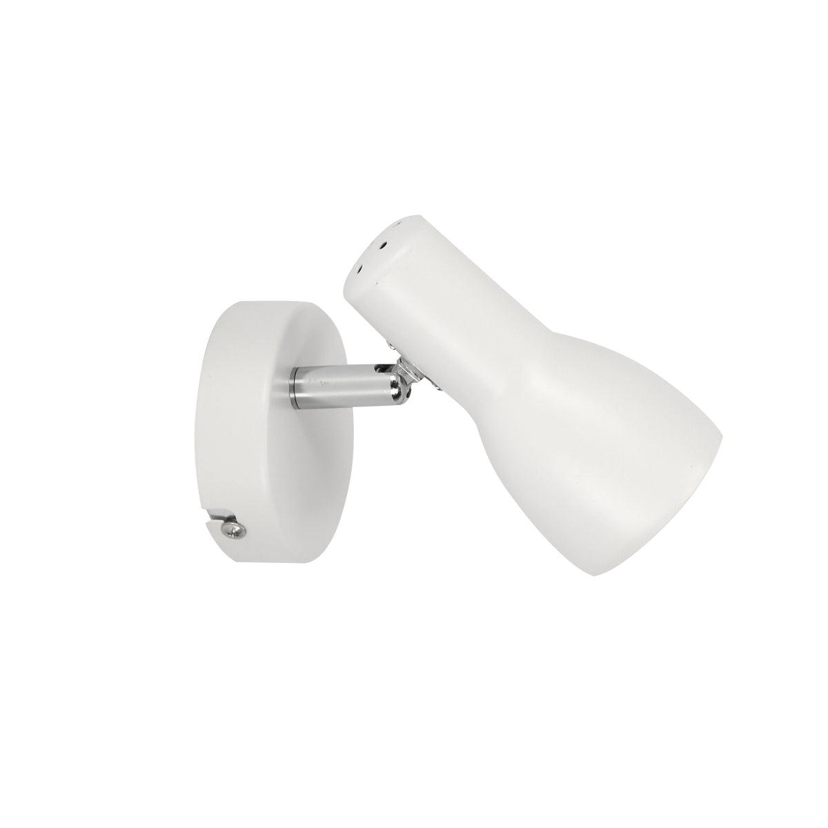 PICARDO lampa kinkiet 1x40W E14 biały mat