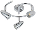 LIBERTY lampa sufitowa spirala 3x4W LED chrom